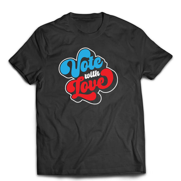 Vote With Love "Groovy" Unisex Crewneck